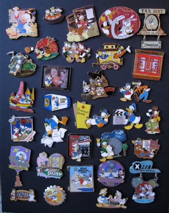 My Disney Mania Our Disney Pins 1 The Donald/Ducks Collection